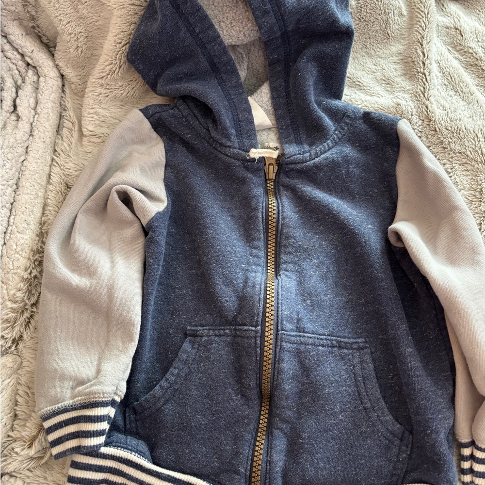 Simple Joys by Carter's Blue and Gray Jacket